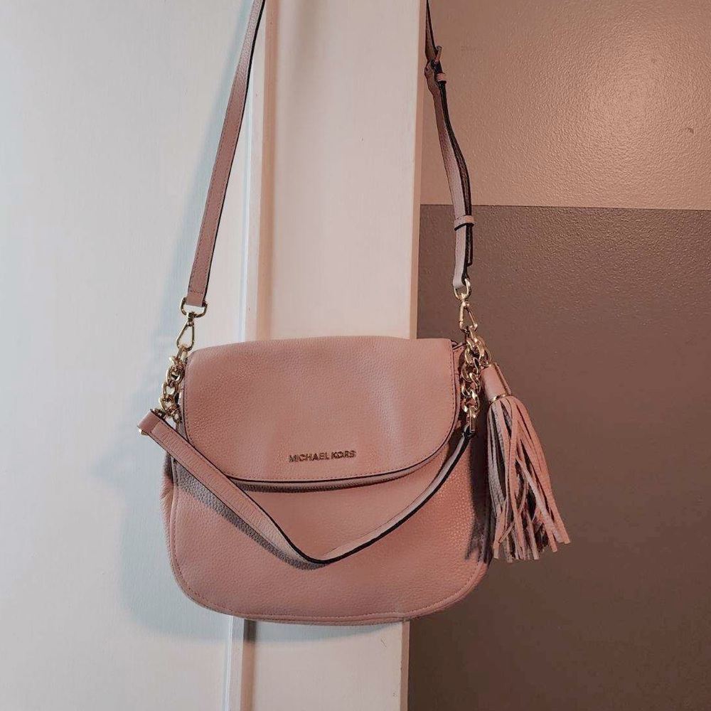 Michael Kors Blush Pink Shoulder Bag & Wallet